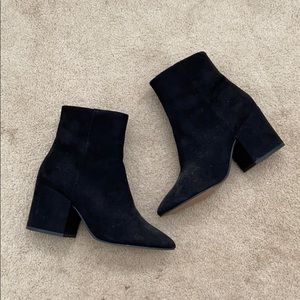 ASOS black booties